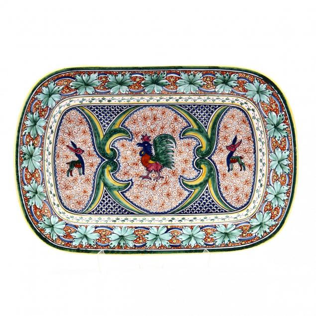 large-portuguese-hand-painted-platter