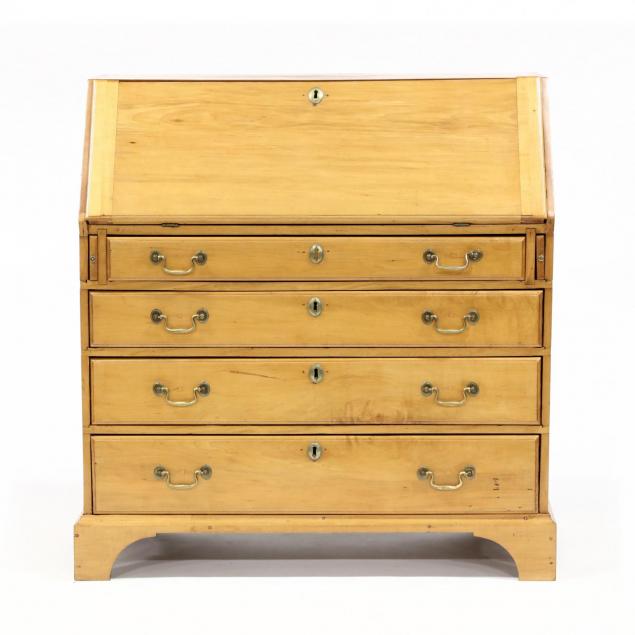 american-chippendale-cherry-slant-front-desk