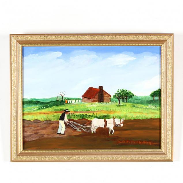 ruth-russell-williams-nc-1932-2010-plowing-the-field