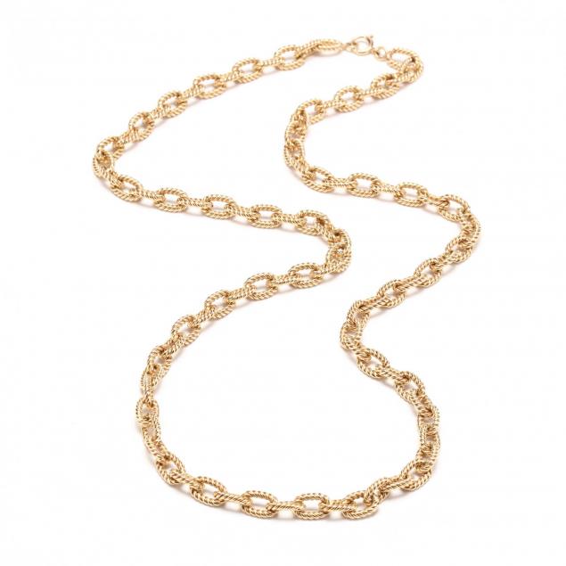 14kt-gold-link-necklace-tiffany-co