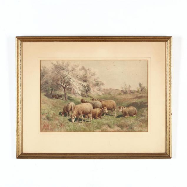 thomas-bigelow-craig-pa-1849-1924-sheep-grazing