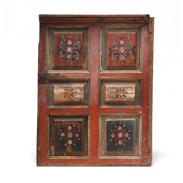 antique-dutch-painted-architectural-panel