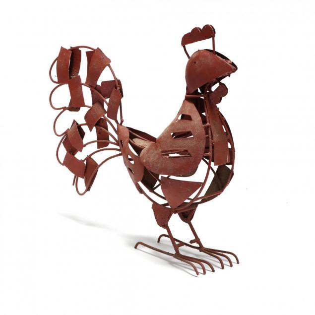 folk-art-iron-rooster