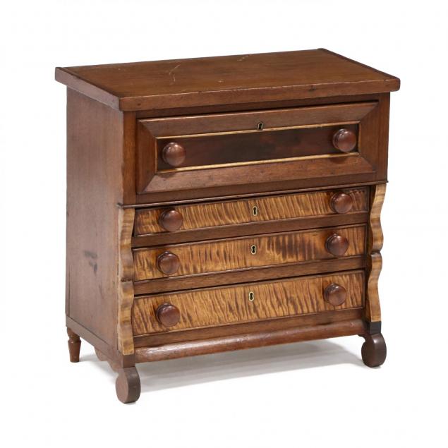 antique-american-classical-child-s-chest-of-drawers