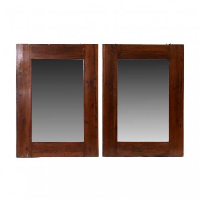pair-of-chinese-hardwood-framed-mirrors