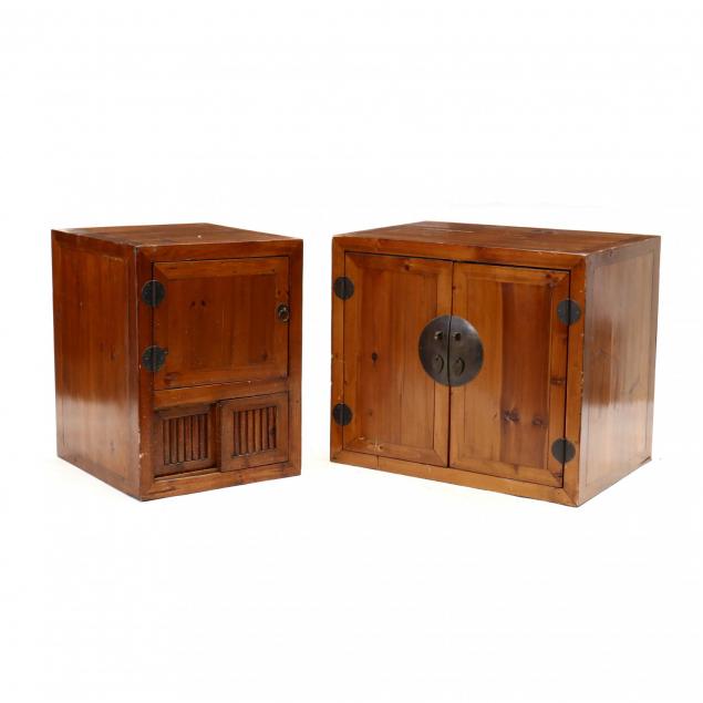 two-chinese-double-sided-low-cabinets