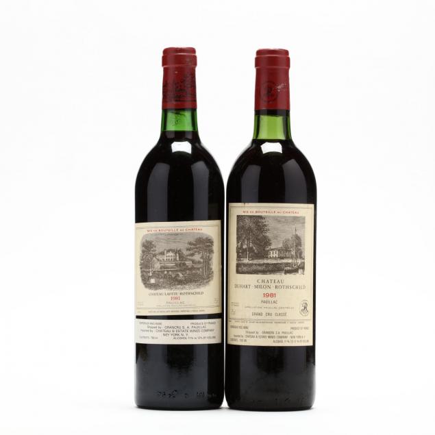 1981-chateau-lafite-rothschild-duhart-milon-rothschild