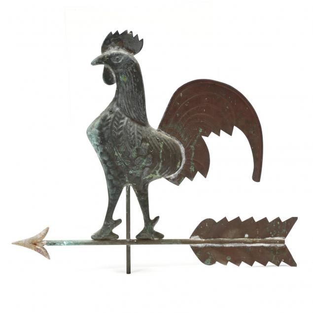 copper-hollow-bodied-rooster-weathervane