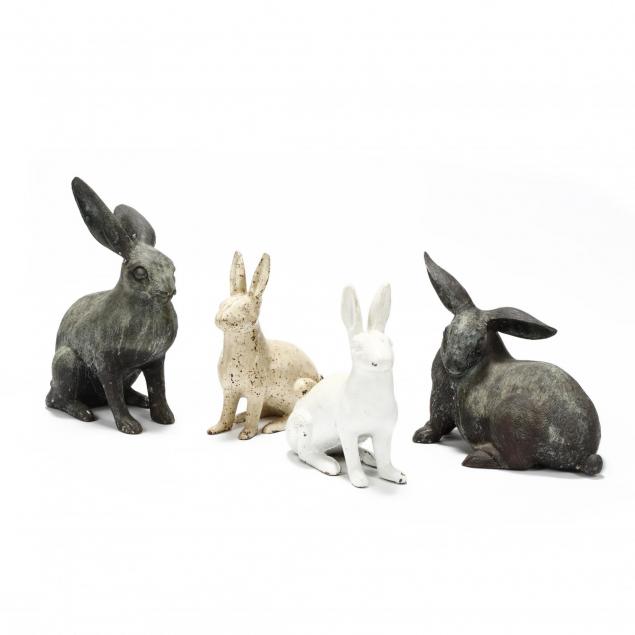 four-garden-rabbits