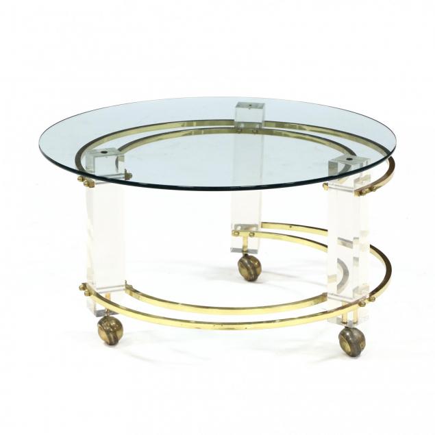 vintage-lucite-and-glass-cocktail-table