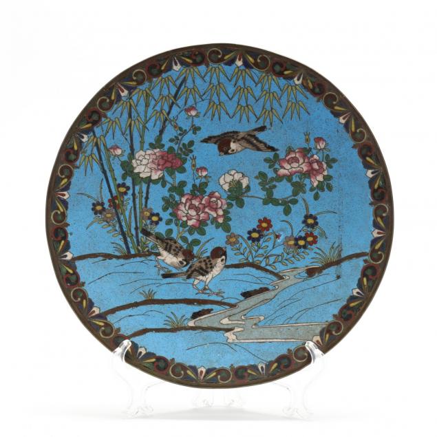 antique-japanese-cloisonne-plate