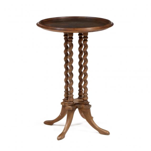 barley-twist-walnut-side-table