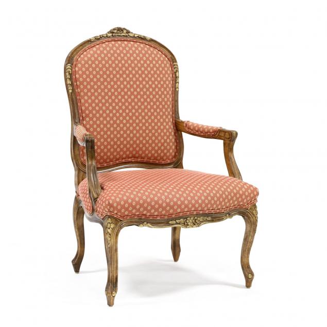 french-provincial-style-carved-fauteuil