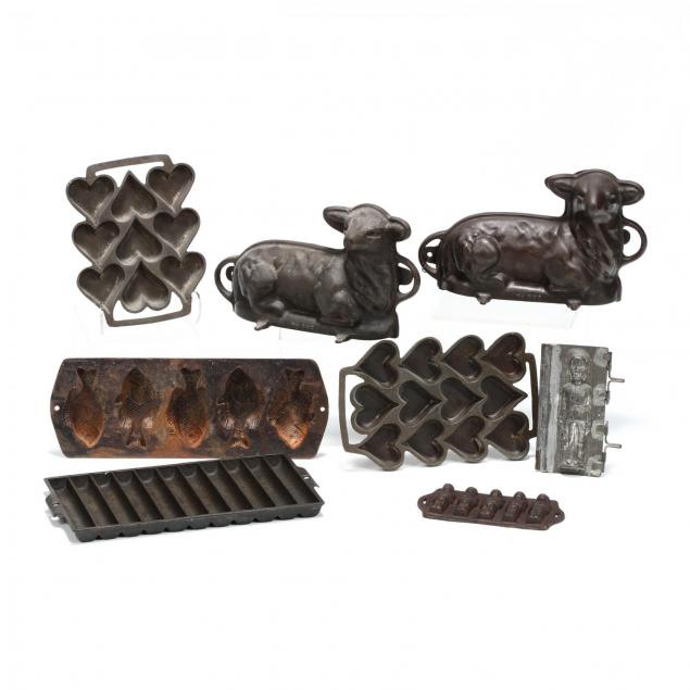 eight-antique-kitchen-molds