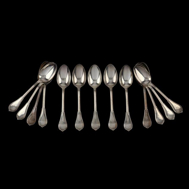 a-set-of-13-gorham-cottage-sterling-silver-dessert-oval-soup-spoons