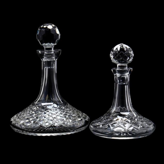 two-waterford-crystal-ship-decanters