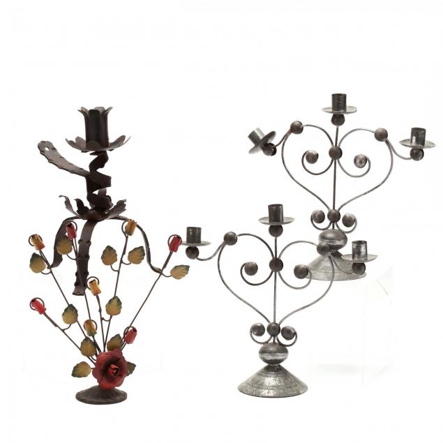 four-vintage-flower-form-metal-accessories