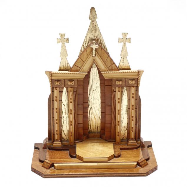 folky-carved-and-gilt-shrine