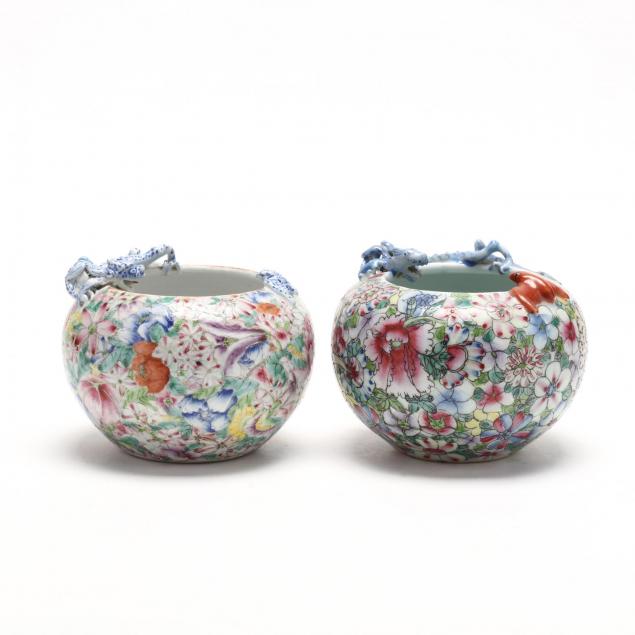 two-similar-chinese-porcelain-millefleurs-bowls