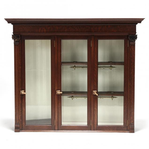 edwardian-carved-oak-store-display-cabinet