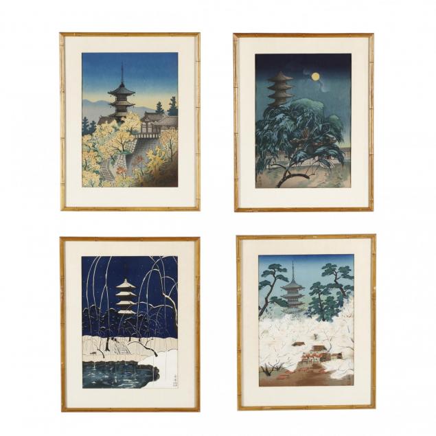 a-set-of-japanese-woodblock-prints-of-the-four-seasons