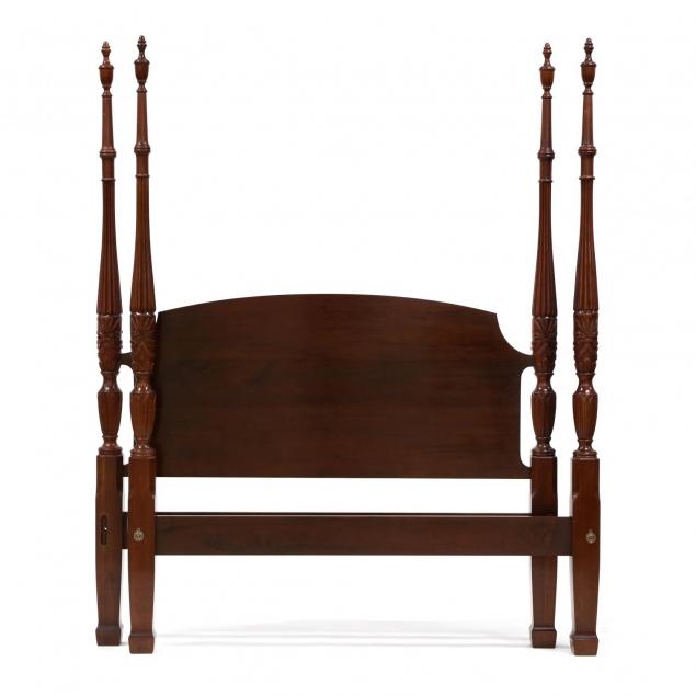 federal-style-carved-mahogany-queen-size-bed