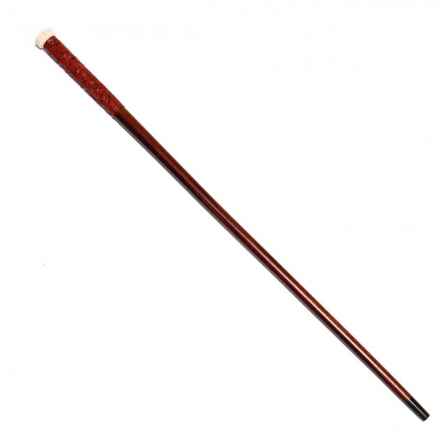 chinese-cinnabar-decorated-cane