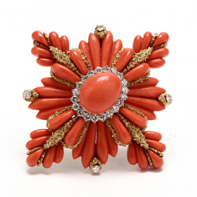 18kt-gold-coral-and-diamond-brooch-enhancer