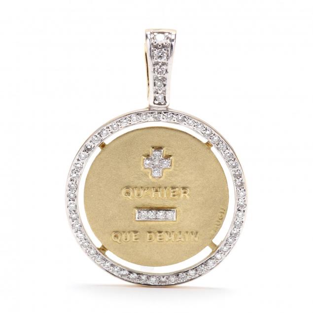 18kt-gold-and-diamond-french-motto-pendant