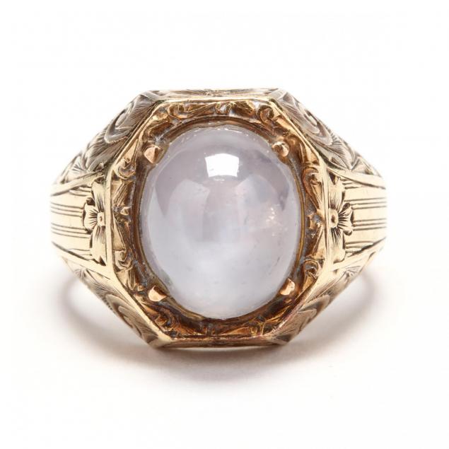 10kt-gold-and-star-sapphire-ring