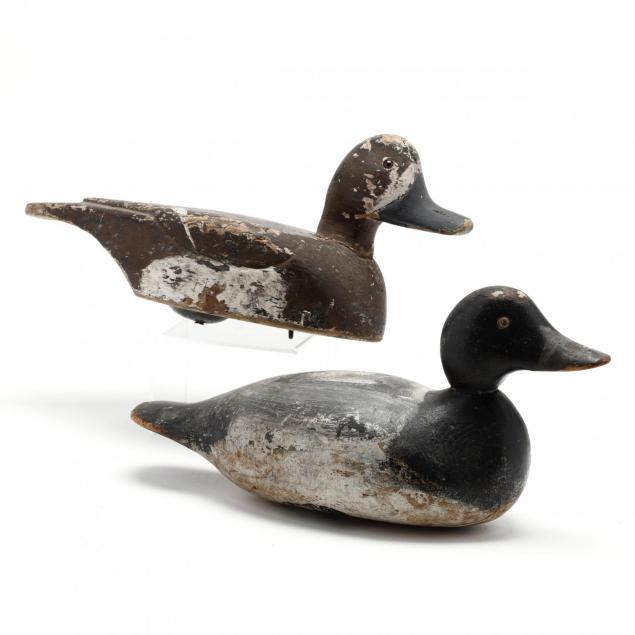 two-vintage-carved-and-painted-decoys