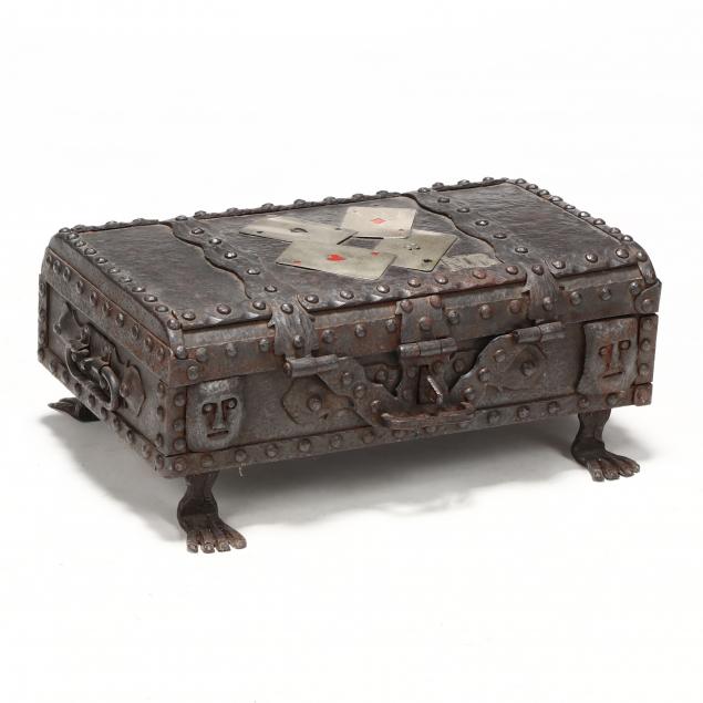 arts-and-crafts-wrought-iron-poker-chest