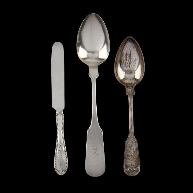 three-nc-retailed-coin-silver-flatware-pieces