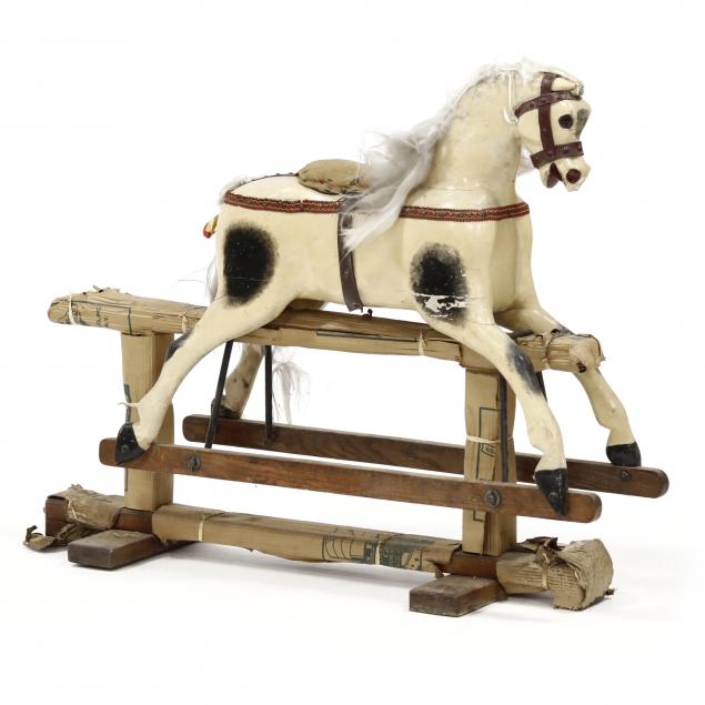 vintage-painted-child-s-rocking-horse