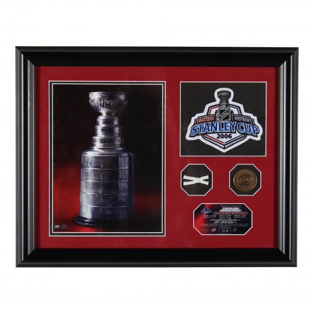 framed-carolina-hurricanes-2006-stanley-cup-champs-memorabilia