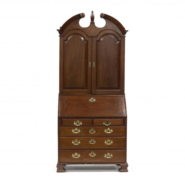 george-iii-mahogany-secretary-bookcase