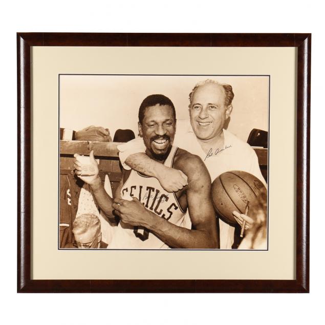bill-russell-and-red-auerbach-autographed-photograph-with-coa