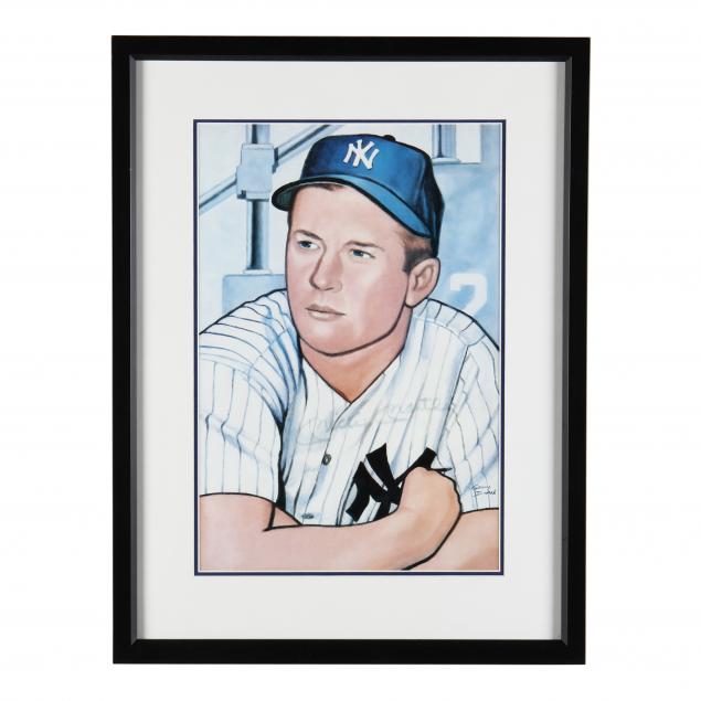 mickey-mantle-lithograph