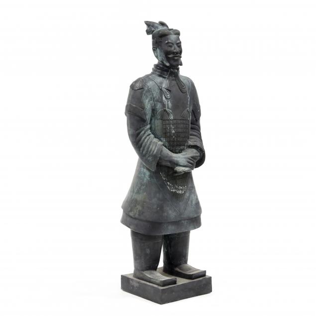 large-chinese-bronze-reproduction-tomb-figure