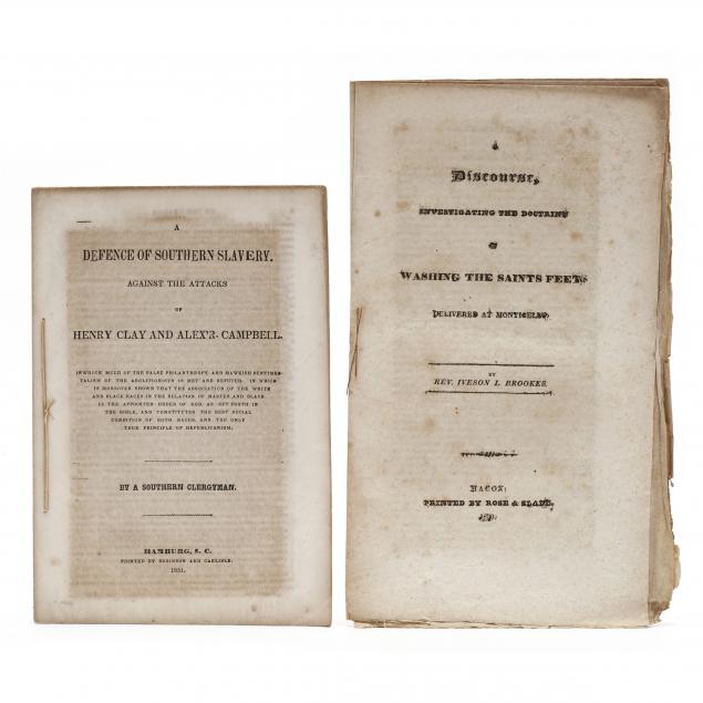 two-pamphlets-by-pro-slavery-clergyman-iveson-l-brookes