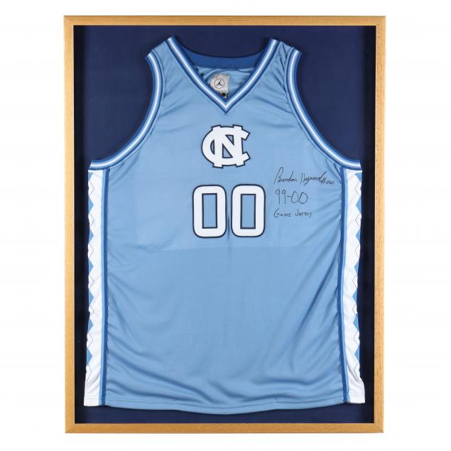 brendan-haywood-unc-basketball-signed-game-jersey