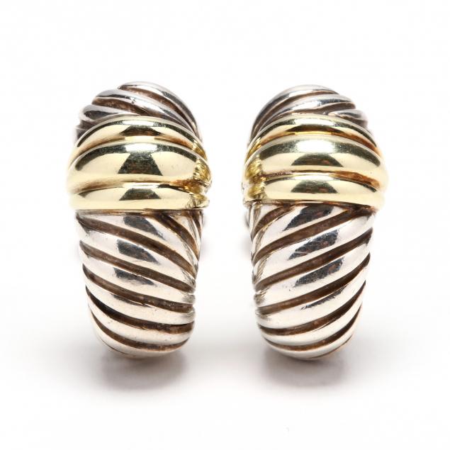 sterling-silver-and-14kt-gold-earrings-david-yurman