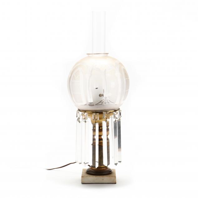 an-antique-brass-glass-lamp