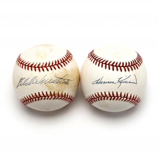 eddie-mathews-autographed-baseball