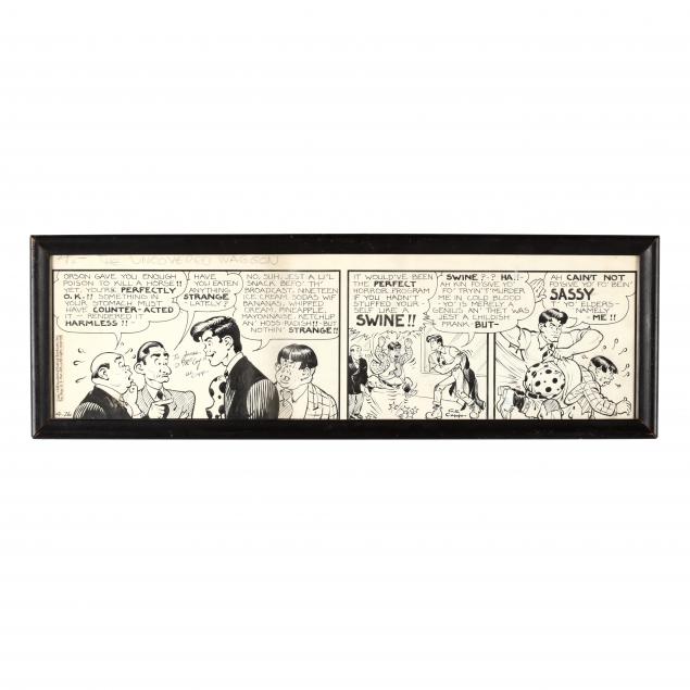 al-capp-american-1909-1979-i-the-uncovered-waggon-i-l-il-abner-original-art