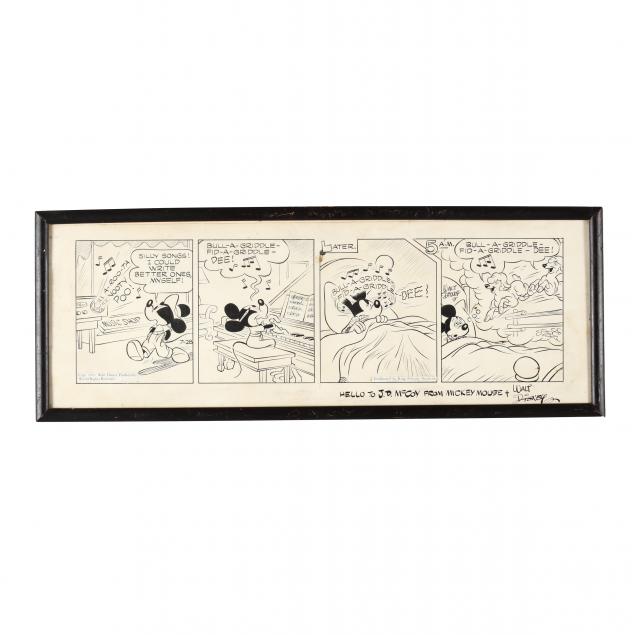 floyd-gottfredson-american-1905-1986-mickey-mouse-daily-comic-strip-original-art