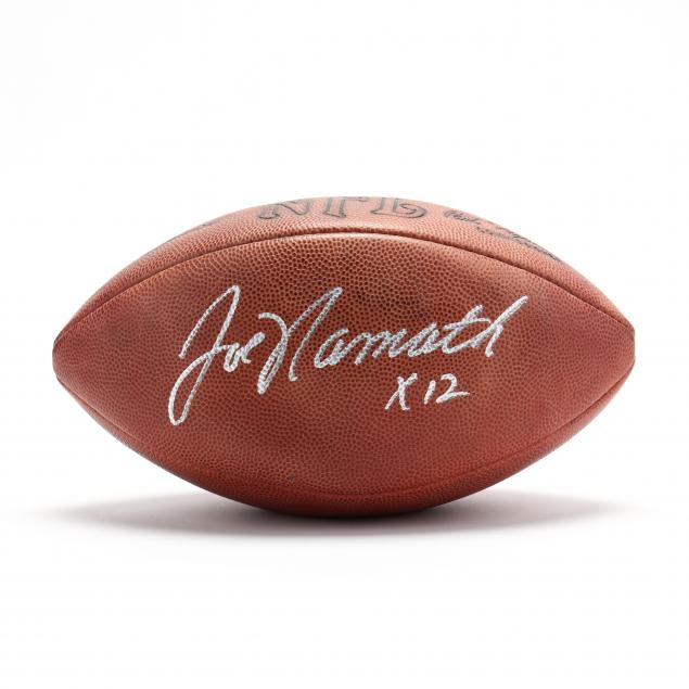 joe-namath-autographed-football