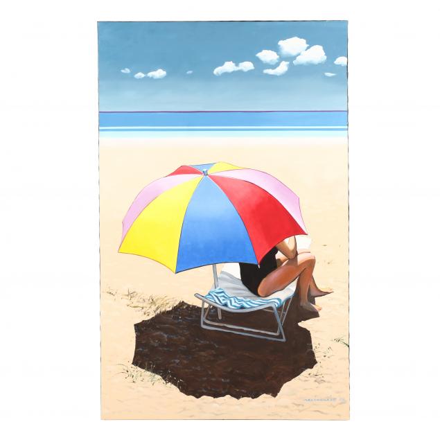 paul-minnis-nc-beach-umbrella