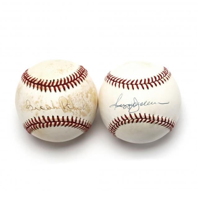 two-autographed-baseballs-brooks-robinson-and-reggie-jackson