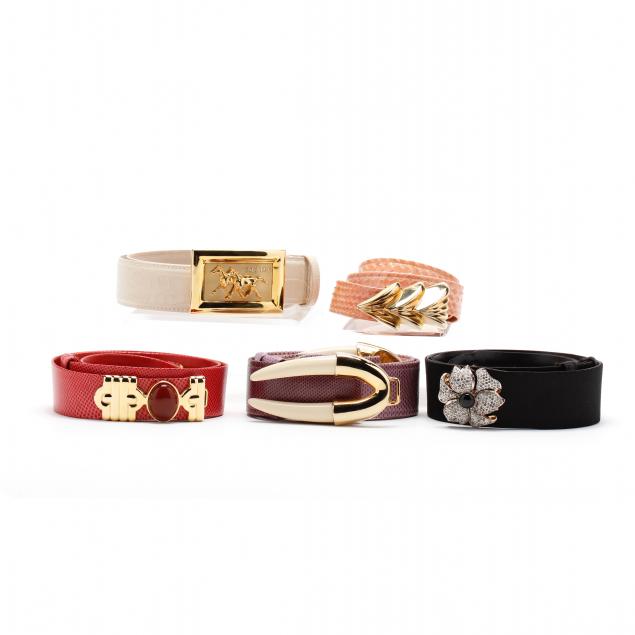 a-group-of-five-fashion-belts